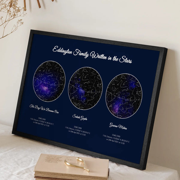 Celebrate Your Journey with a Personalized Star Map