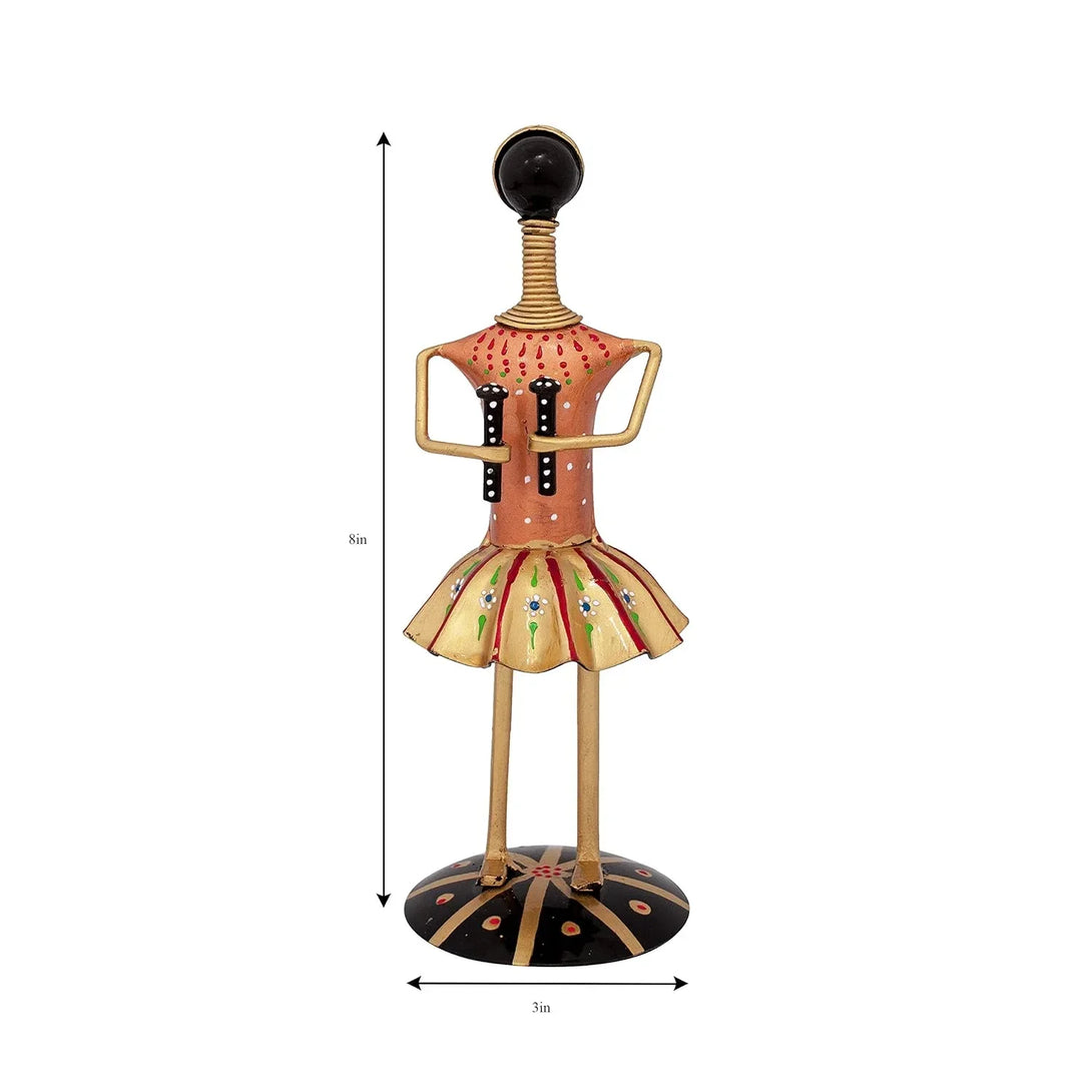 Handmade Music Rattle Playing Girl – Ritwikas