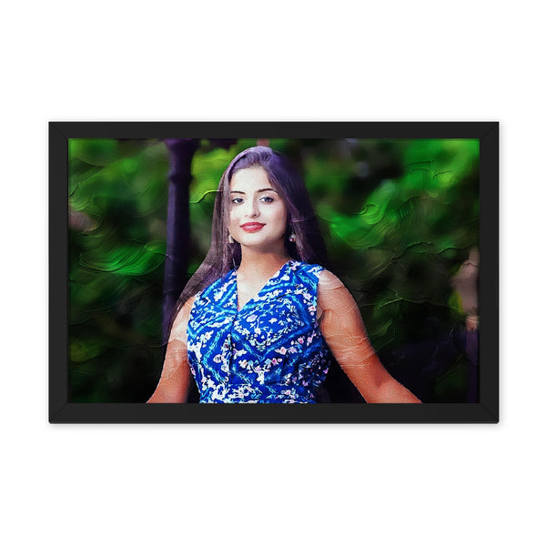 Customized Oil Paint Styled Painting