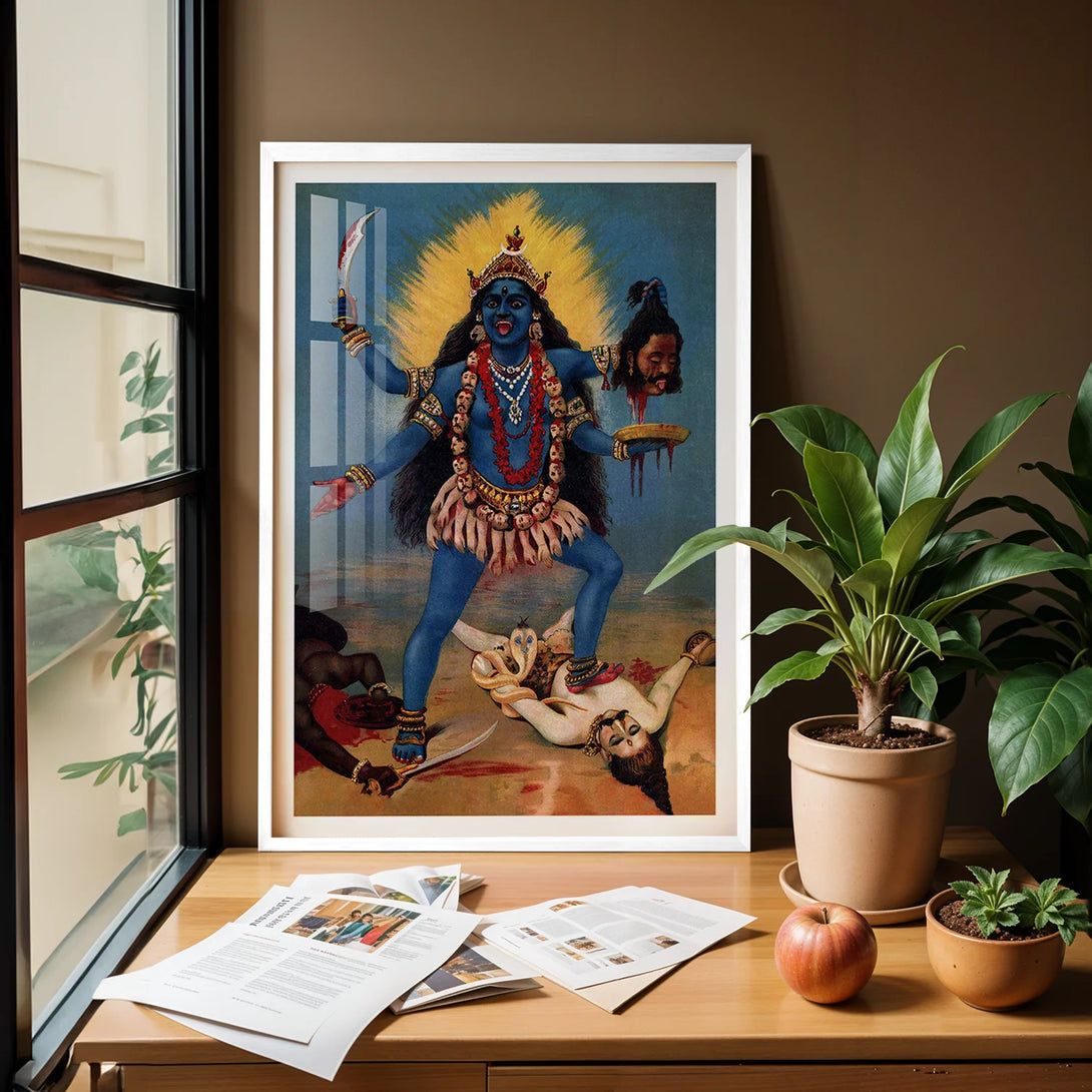 Kali Raja Ravi Raja Ravi Varma’s Kali – The Fierce Protector of Righteousness – Ritwikas