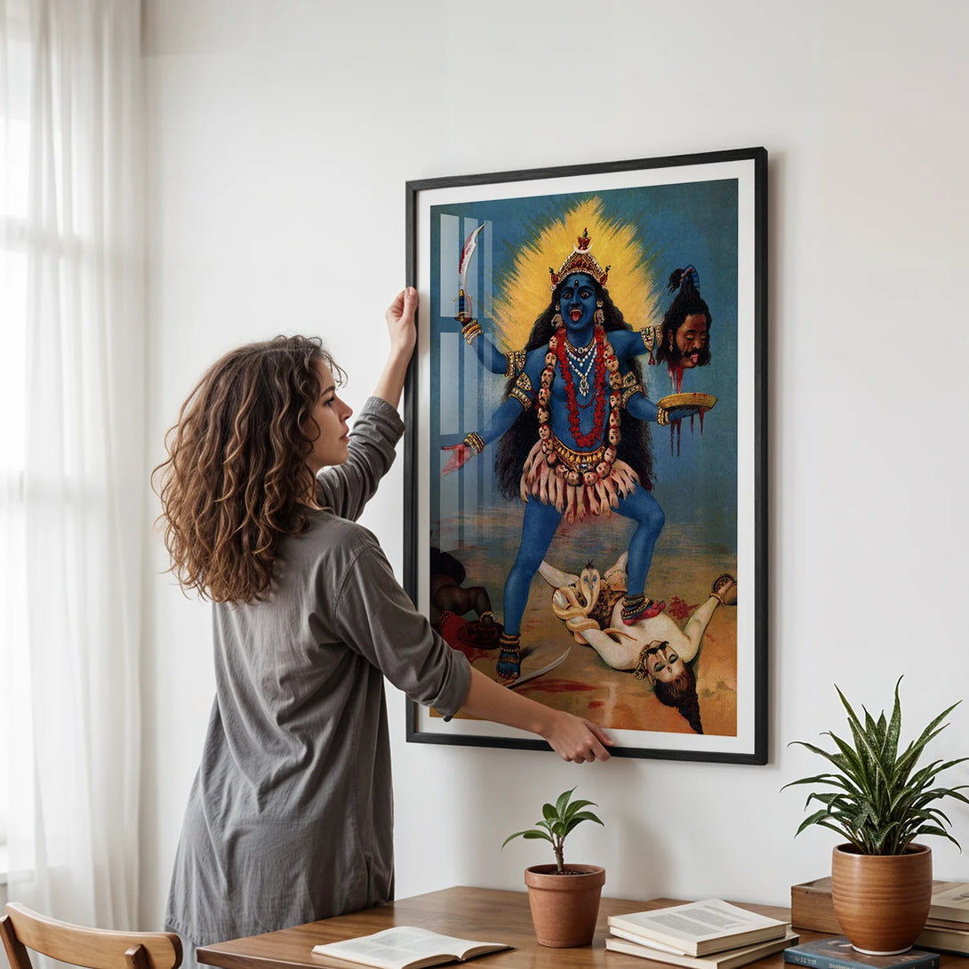 Kali Raja Ravi Raja Ravi Varma’s Kali – The Fierce Protector of Righteousness – Ritwikas