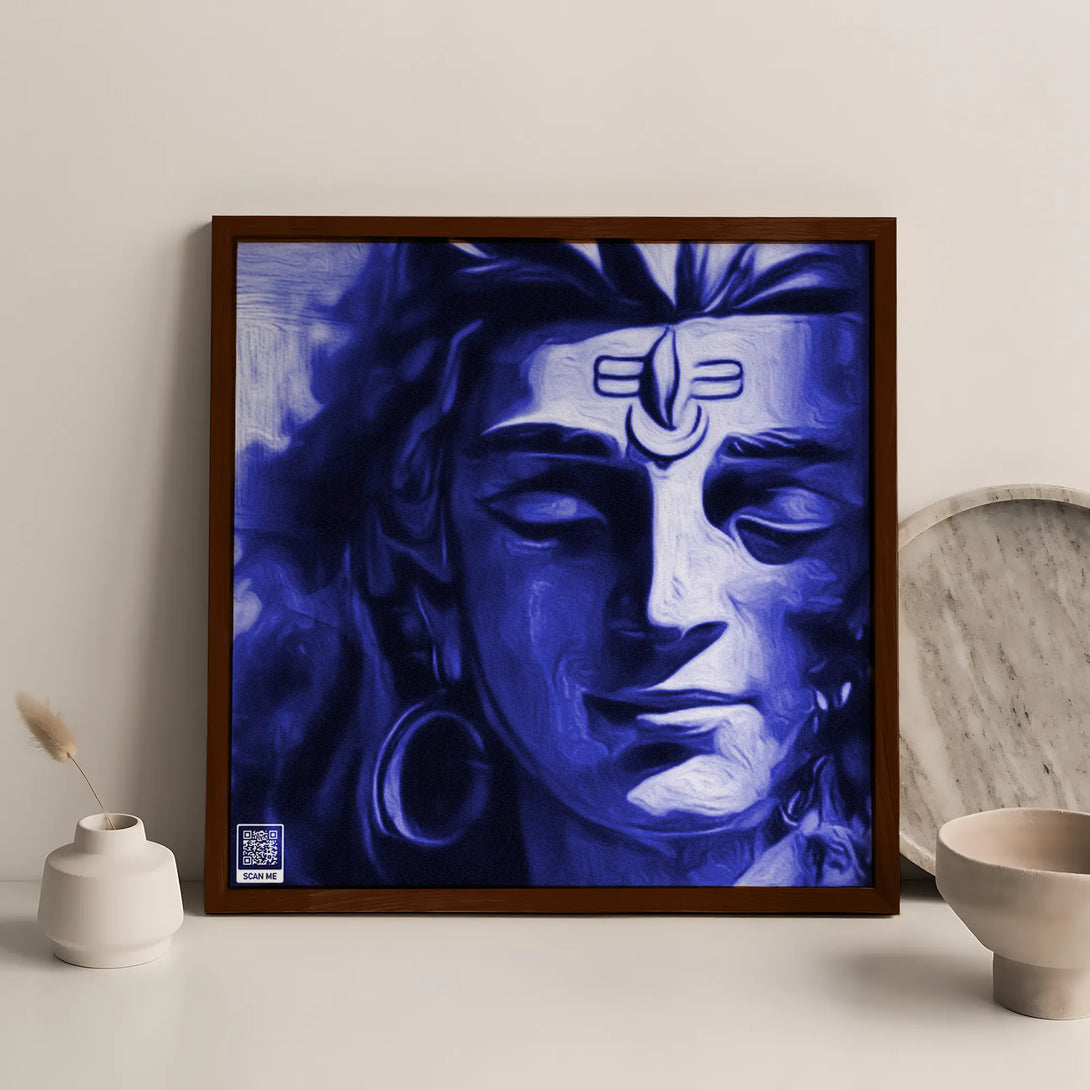 Code With Shivu Shiva Artwork With Scannable Code Of YouTube Song – Ritwikas