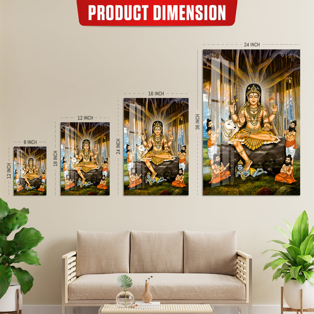 Guru of All Gurus – Dakshinamurthy Acrylic Print – Ritwikas