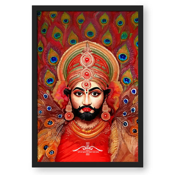 Premium Wall Art of Shri Khatu Shyam