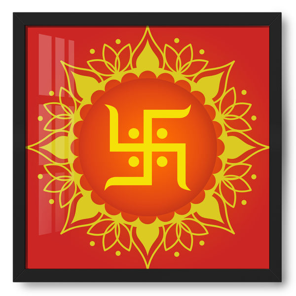 Swastik Artwork – A Symbol of Good Fortune and Prosperity