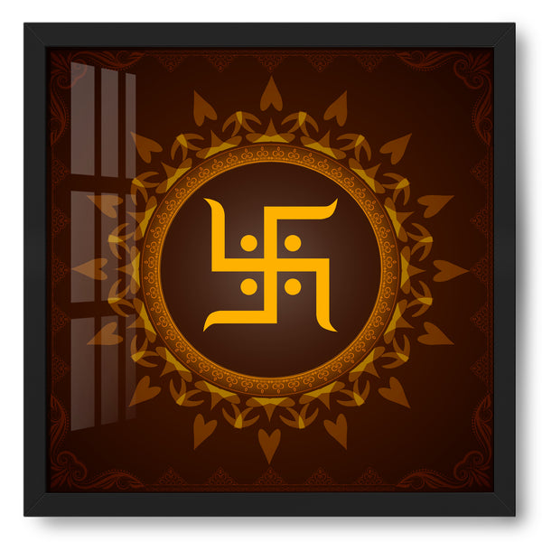 Swastik Symbol Artwork – Invoking Prosperity and Positive Energy