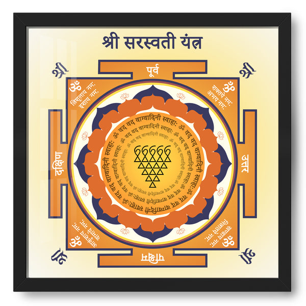 Shree Saraswati Yantra – Embrace Wisdom and Knowledge