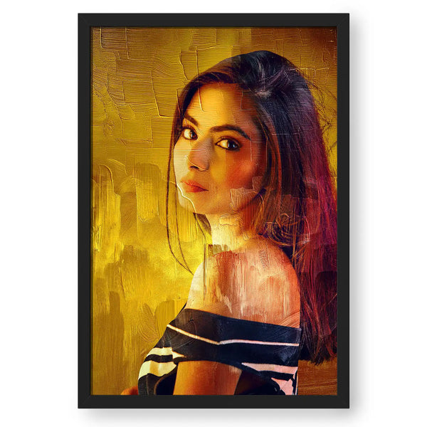 Oil Painting Styled Personalized Artwork