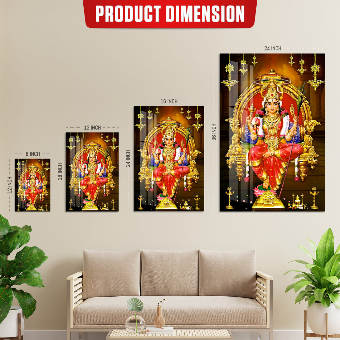 Devi Lalitha Tripura Sundari Divine Acrylic Print – Ritwikas