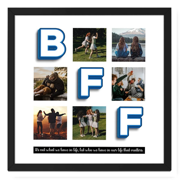 Personalized BFF Collage With Message