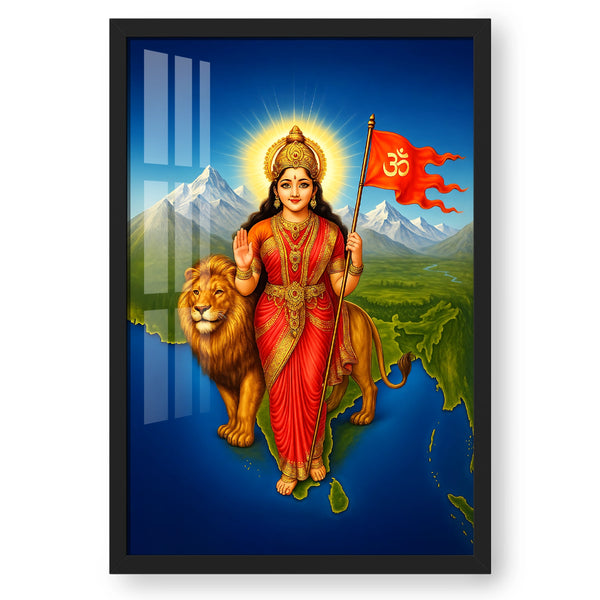 Maa Bharti/Bharat Mata Inspired Artwork