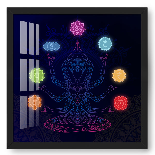 7 Chakra Wall Art for Meditation