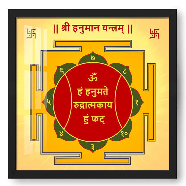 Powerful Hanuman Yantra for Meditation & Positivity