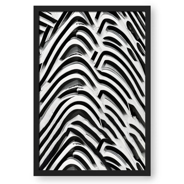 Abstract Art Of Curvy Patterns