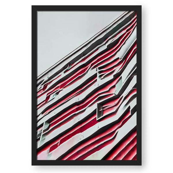 Modern Construction Abstract Print