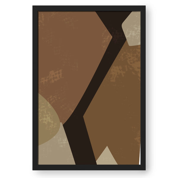 Modern Art In Earthy Colors