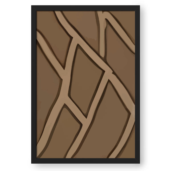 Snake Skin Patterns In Earthy Tone