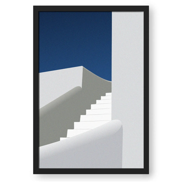 Stairs To Terrace Wall Art