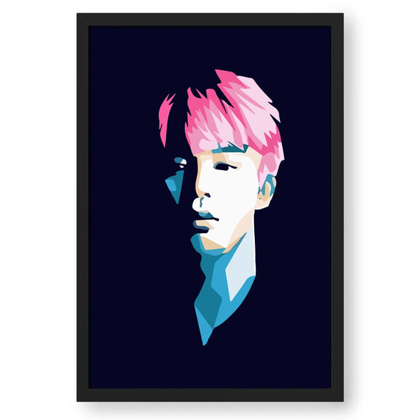 Jin (BTS) Abstract Portrait