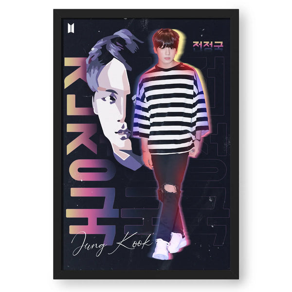 Jung (BTS) Backdrop Full Covered Signed