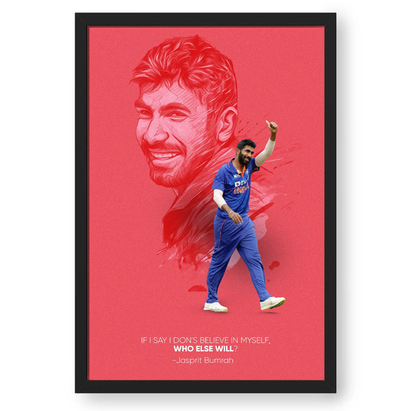 Jasprit Bumrah With His Favourite Quote